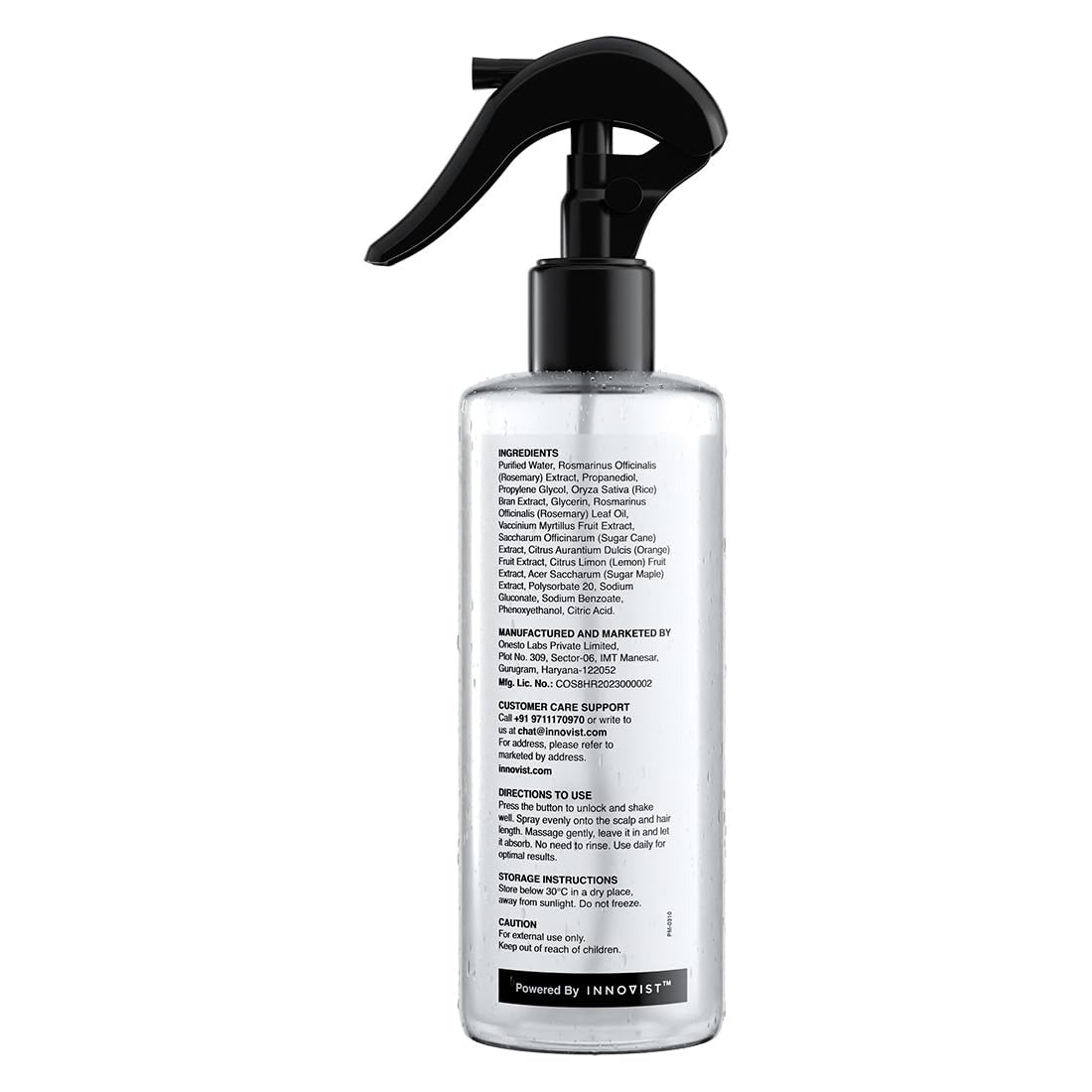 Rosemary Water Spray for Hair Growth 200ml